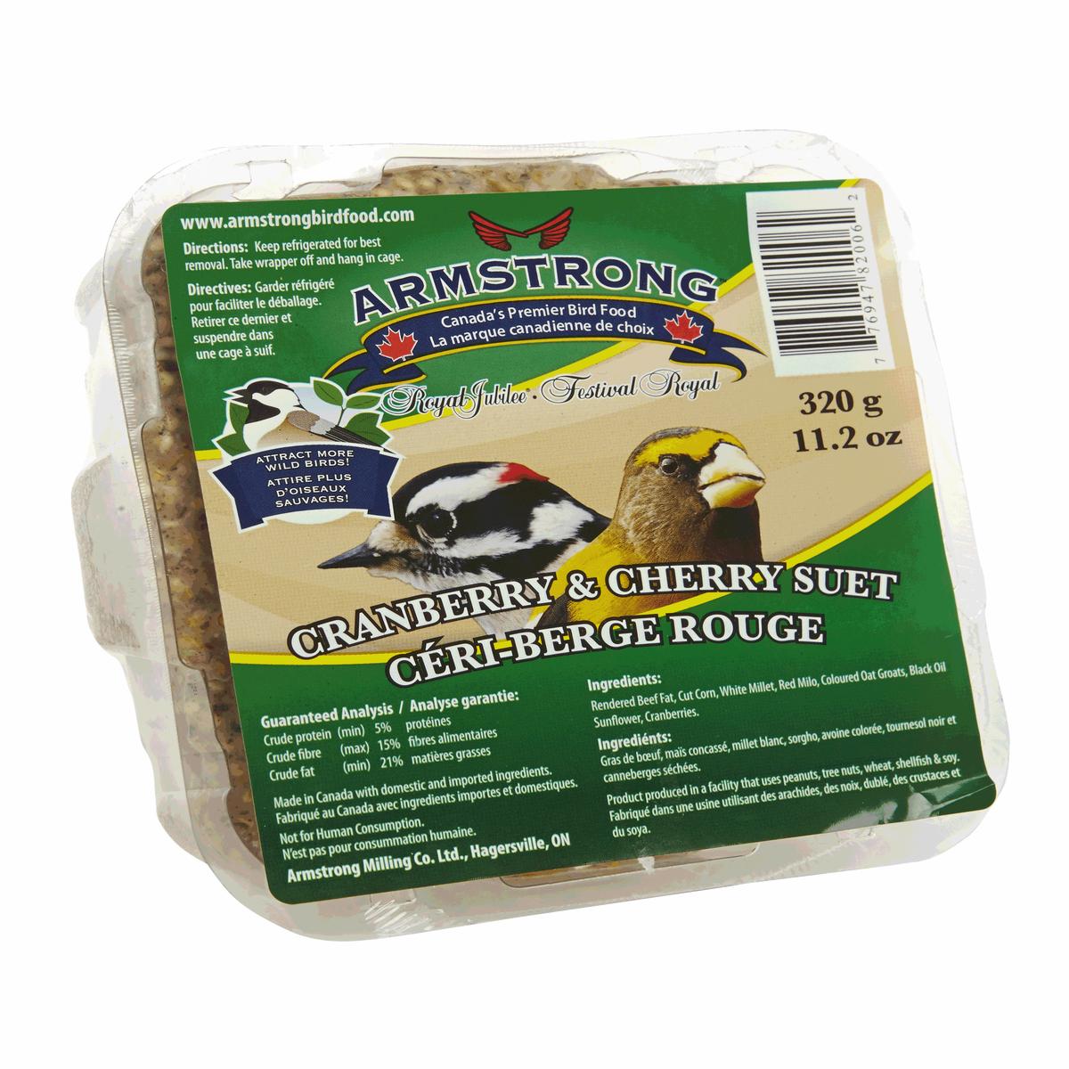 Royal Jubilee Crimson Crancherry Suet 320g