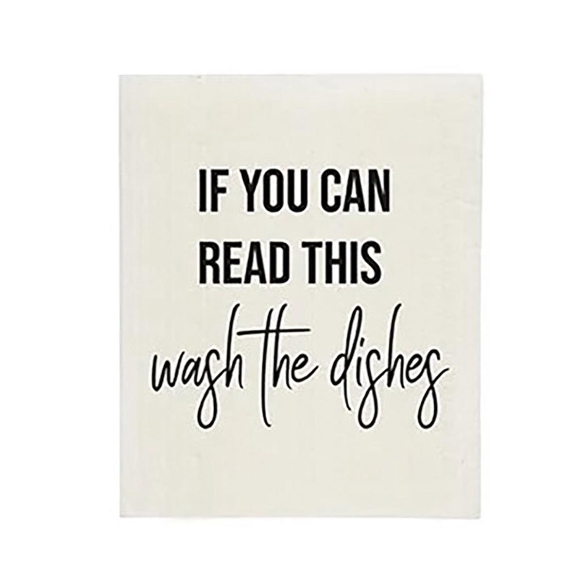 If You Can Read This Sponge Cloth