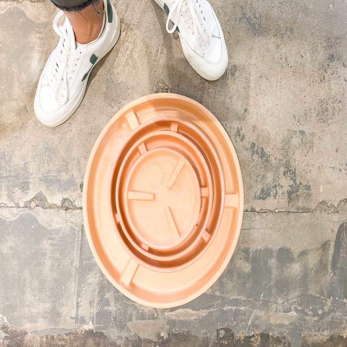 Raw Clay Saucer