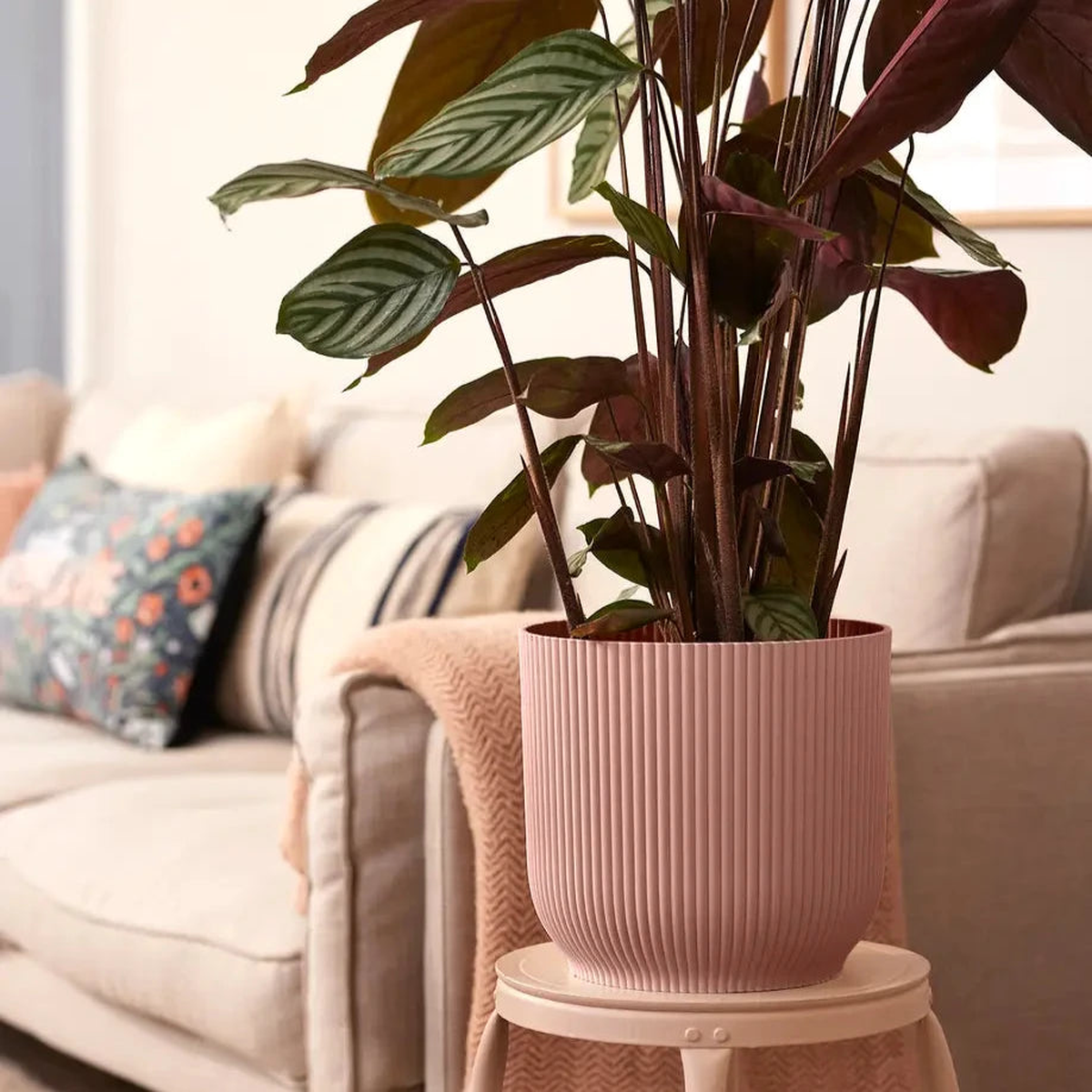elho Vibes Fold Round 30cm  Soft Pink