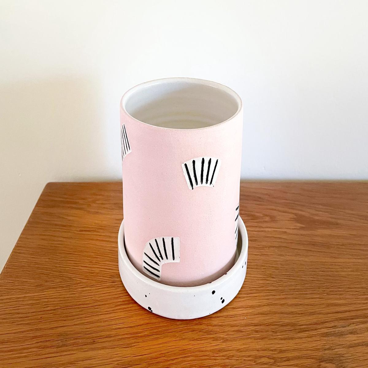 Pink Confetti Planter