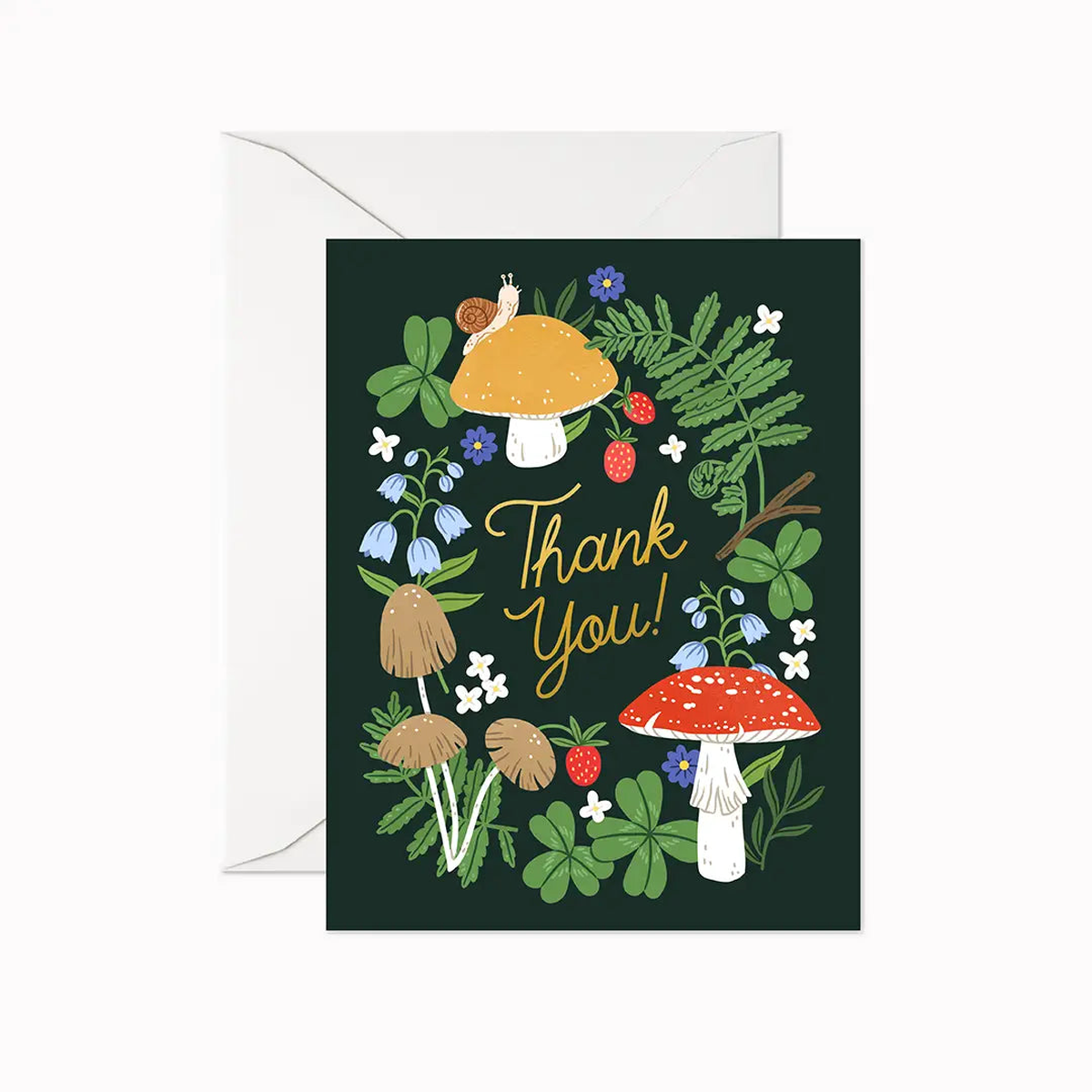 Thank You Mushrooms | Greeting Card