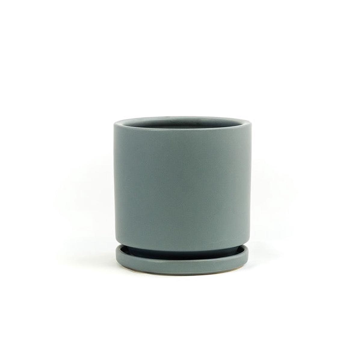 4.5" Gemstone Planter - Granite