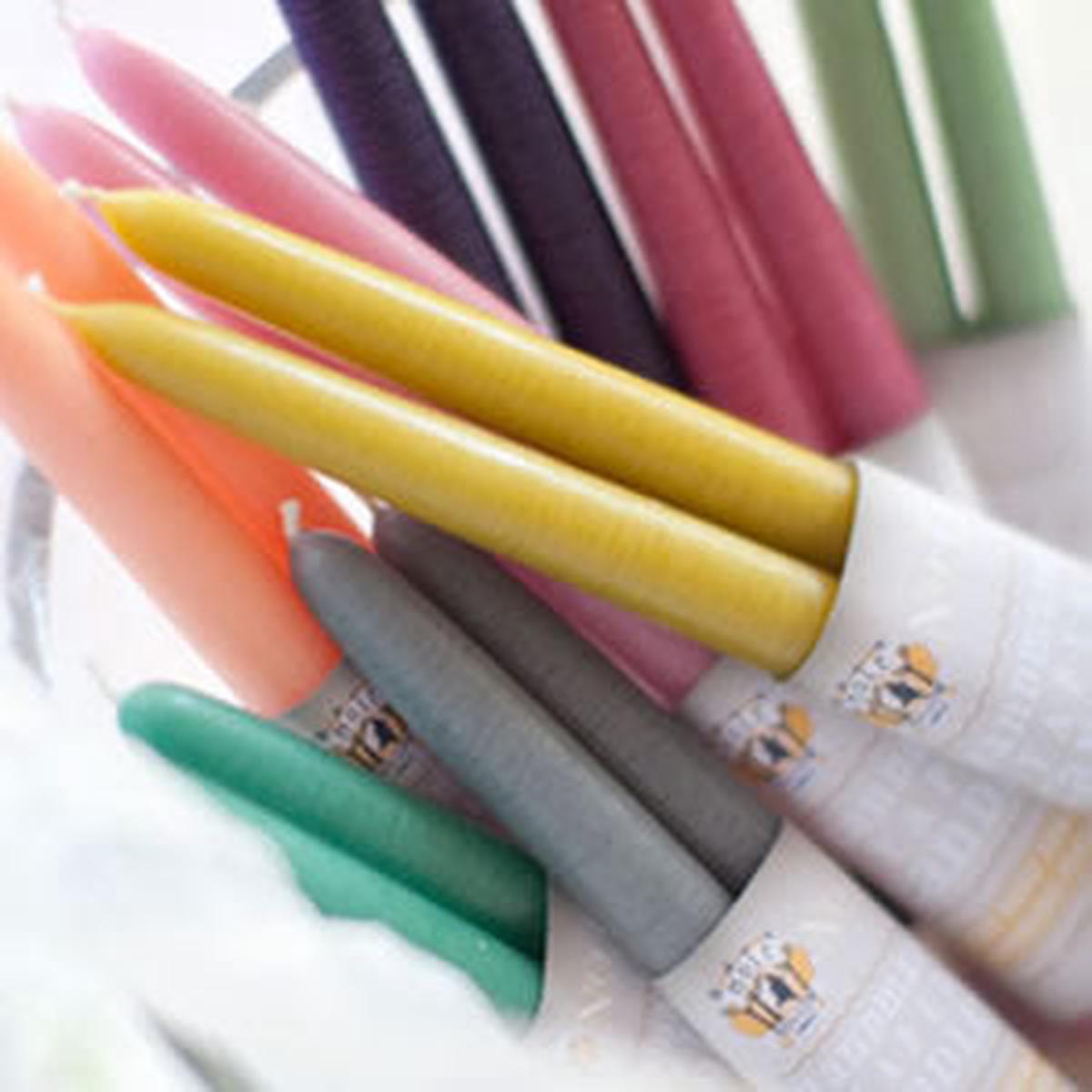 10" Taper Candles by Mole Hollow