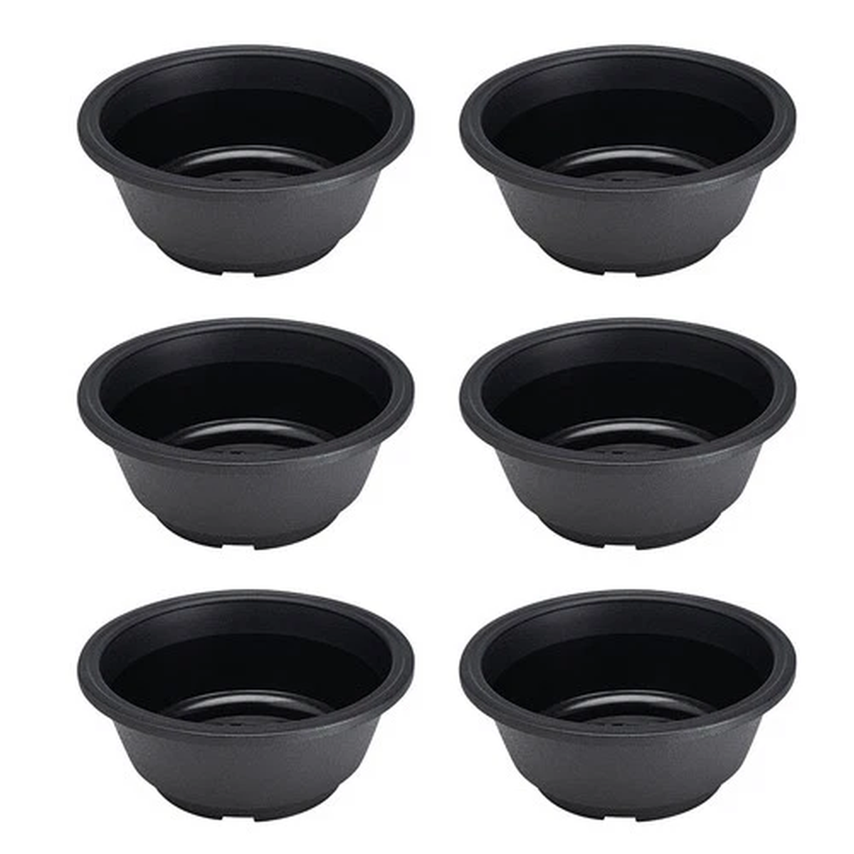 6 Pcs Gardening Flowerpot Hollow Bottom Flower Planting Pots Flower Plant
