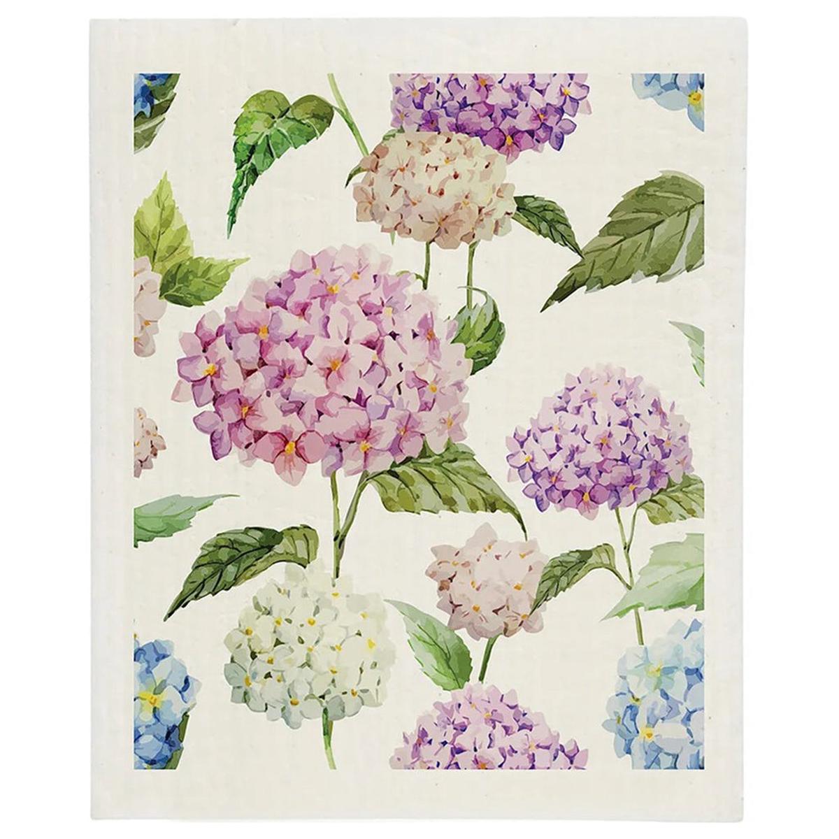 Hydrangea Sponge Cloth Multi