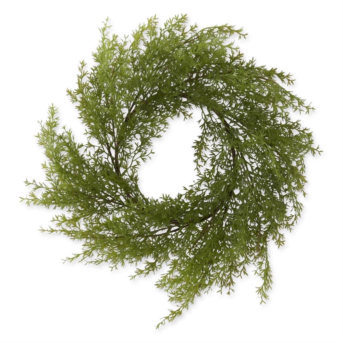 Water Sprite Fern Wreath 24" Everlasting