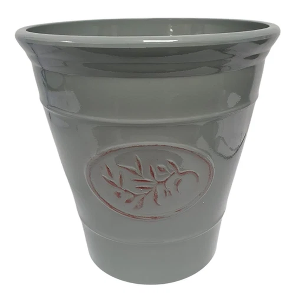 Plastic Olive Pot Multiple Packs 23cm Mediterranean Style Planter 6L