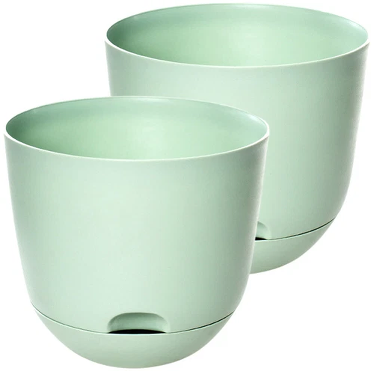 2PCS Creative Self Watering Flower Pot Planters Indoor Plants Large Flowerpot