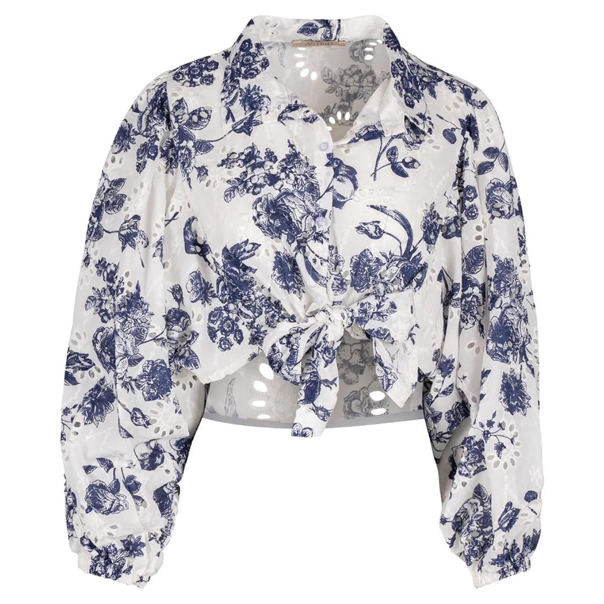 Summer Days Top Navy