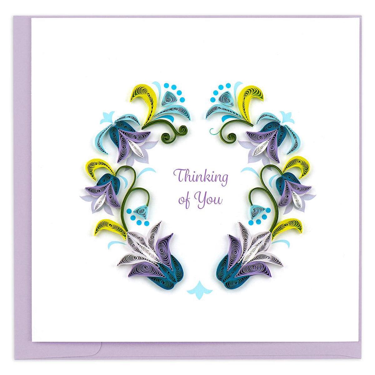 Thinking Of You Quilling Card