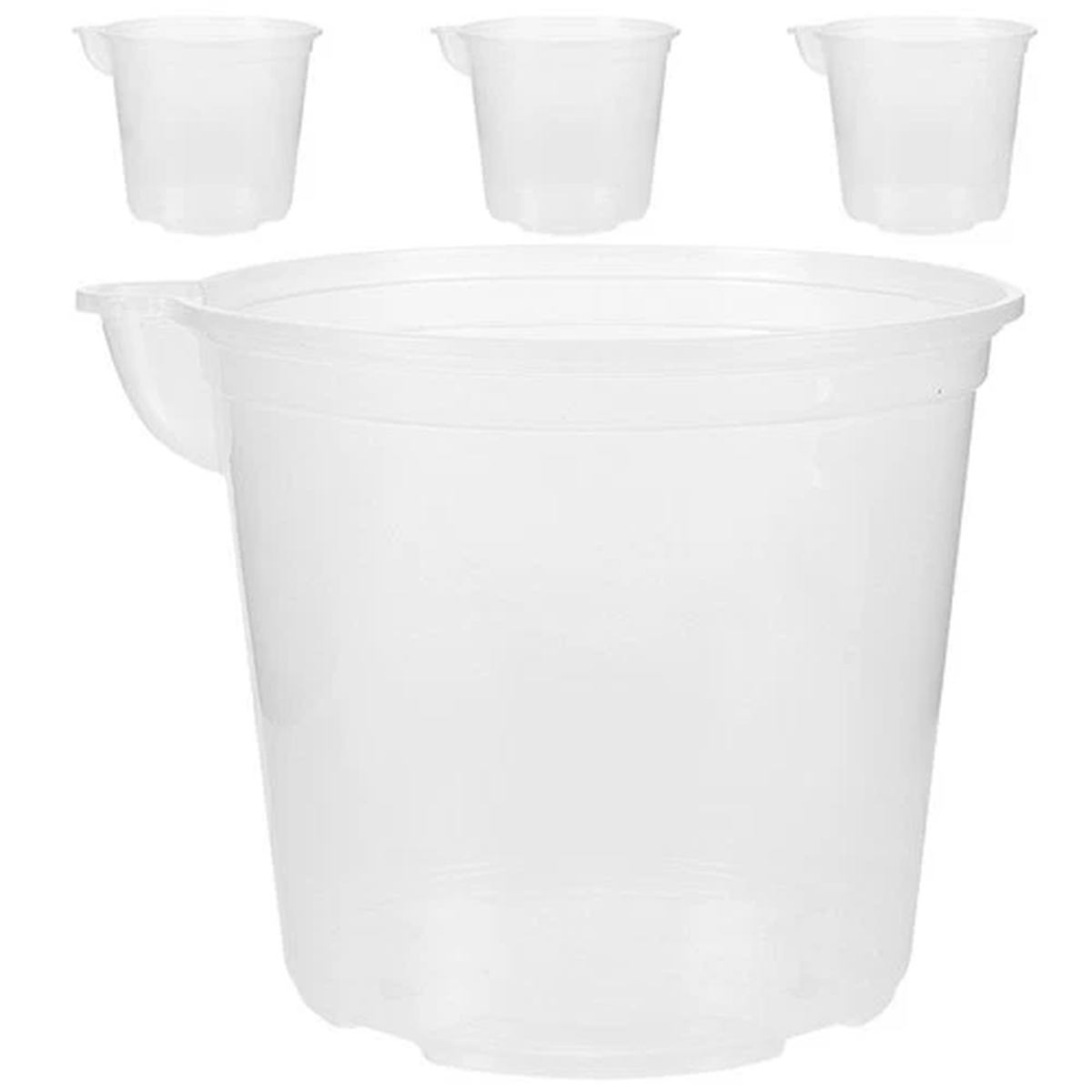 4 Pcs Self Watering Planter Garden Flower Pot Automatic Flowerpots