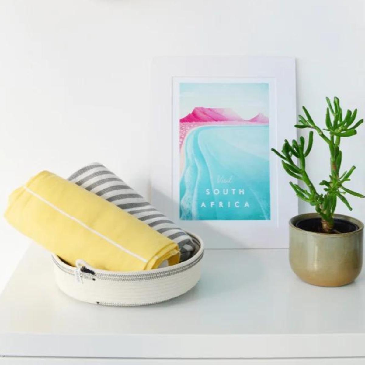 Mia Melange - Table Basket - Liquorice