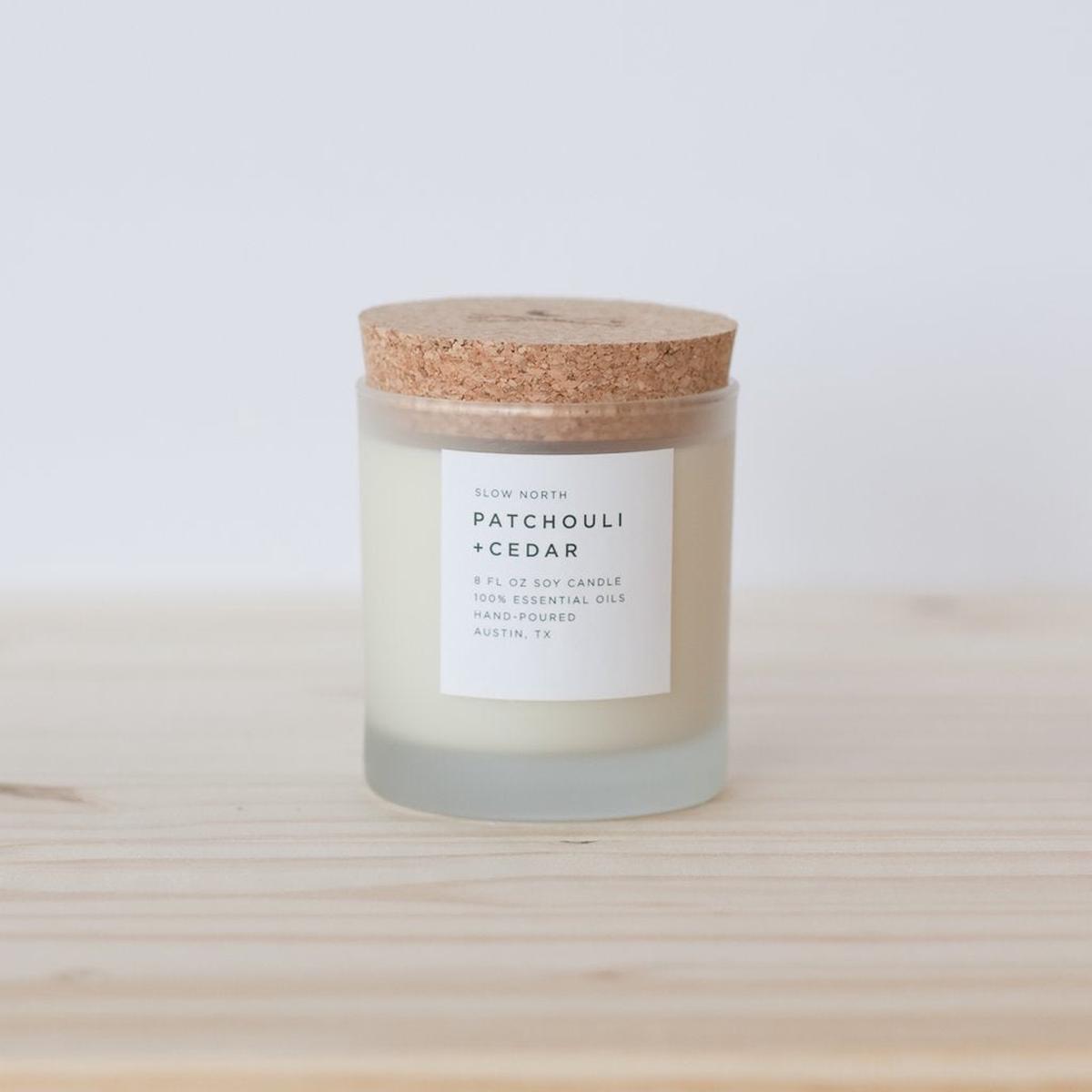 Patchouli + Cedar Candle