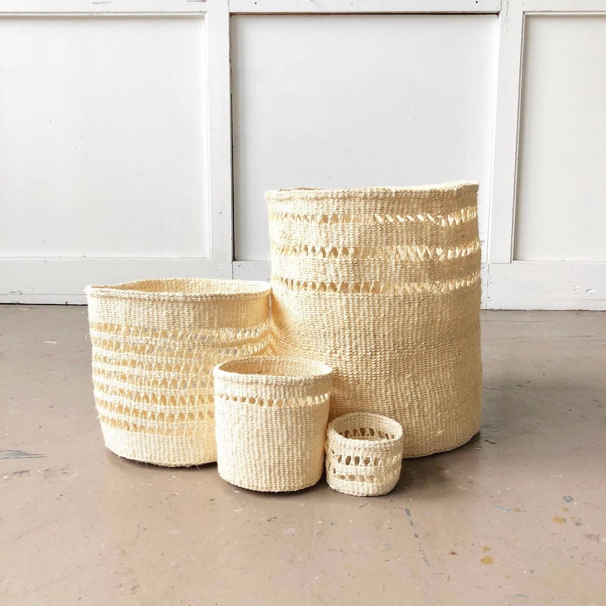 Netted Sisal Basket
