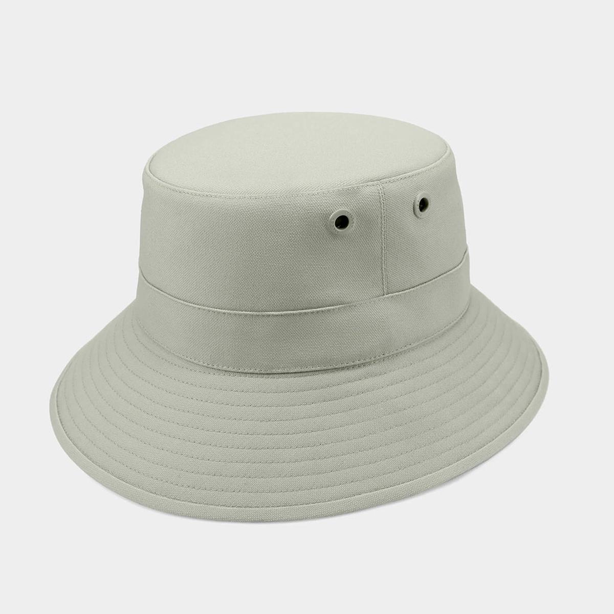 Tilley Wide Brim Canvas Sun Bucket Mist Blue