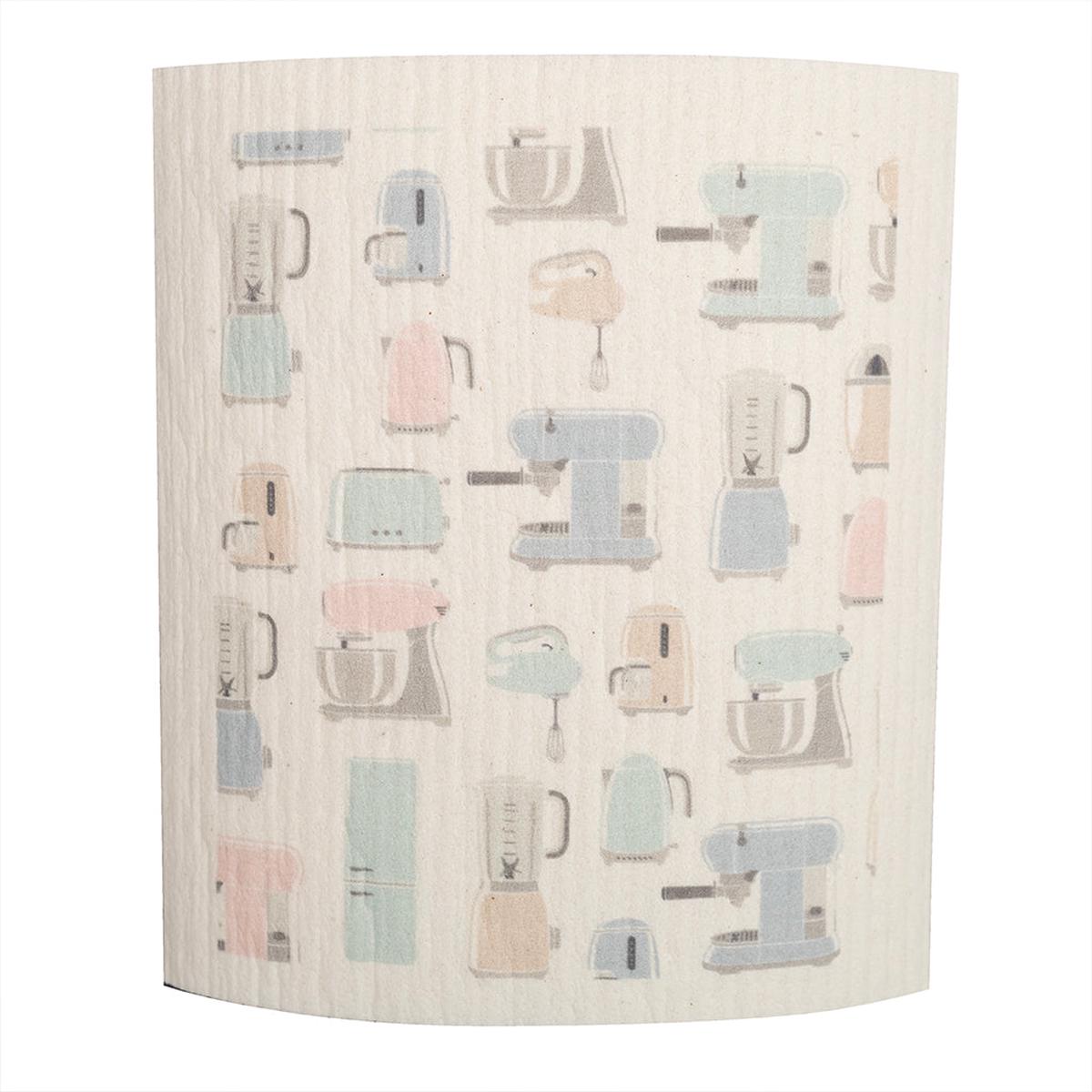 Retro Kitchen Sponge Cloth Multi