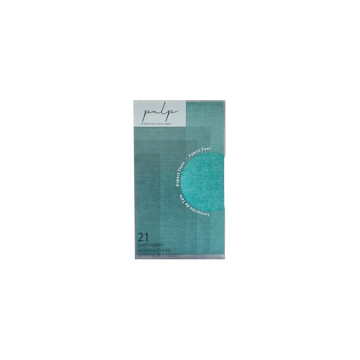 Volume 1 Guest Napkin 21pc Turquoise