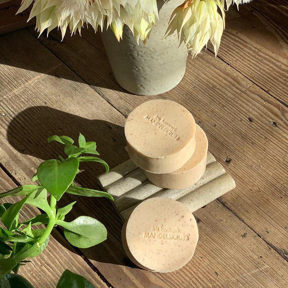 Round Soap Almond by Iris Hantverk