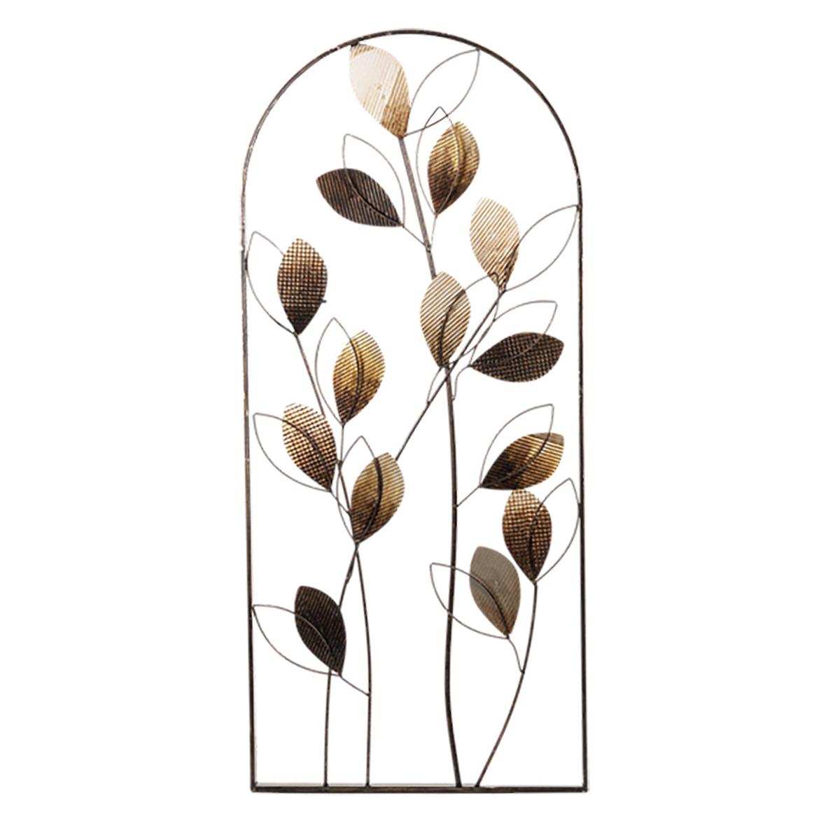 Arch Metallic Branch Wall Dcor