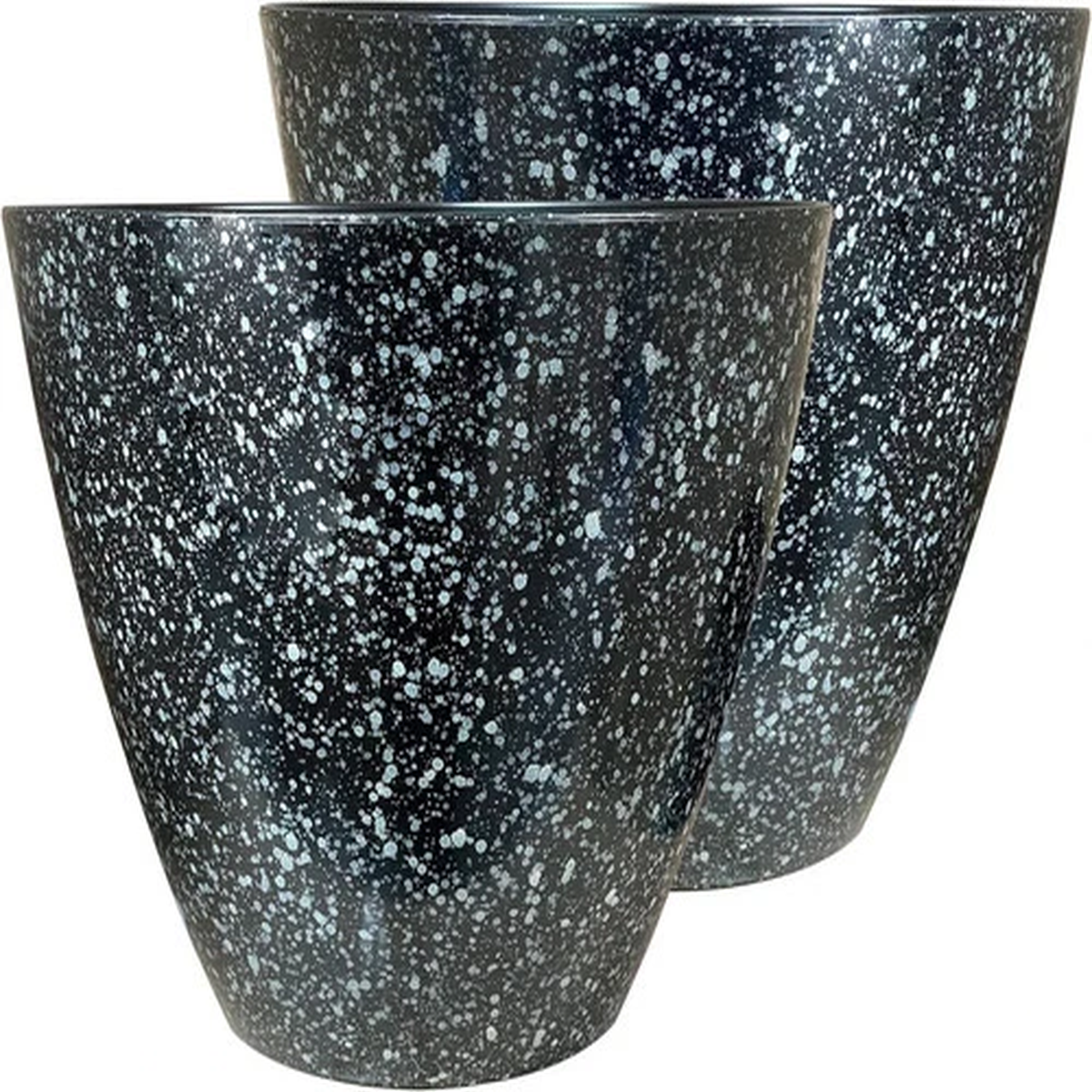 Garden Plastic Planter - Savannah Plastic Flower Planter for Patio & Garden