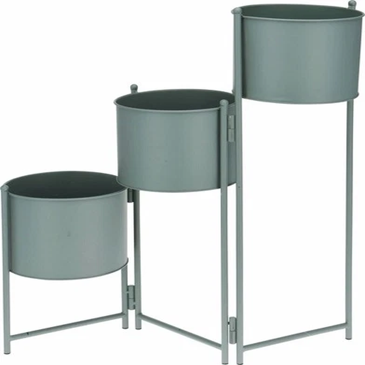 Green Metal Plant Pot Stand Indoor Home Garden Flower Planter Display (SECONDS)