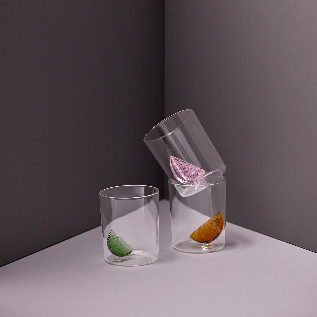 3 Citrus Gobelets by Maison Balzac