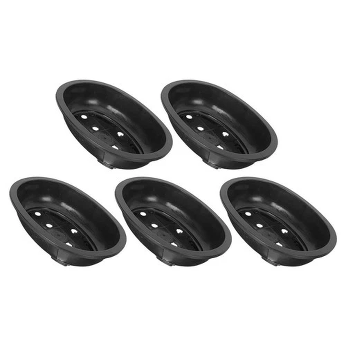 5 Pcs Garden Planter Indoor Training Bonsai Pots Flower Flowerpot