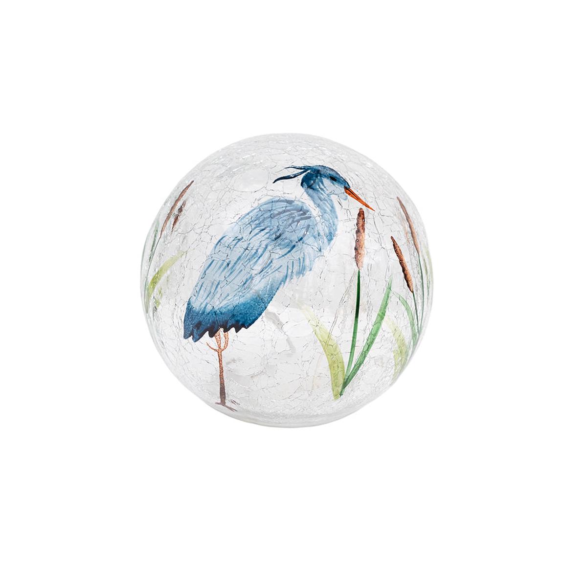Blue Heron LED Globe