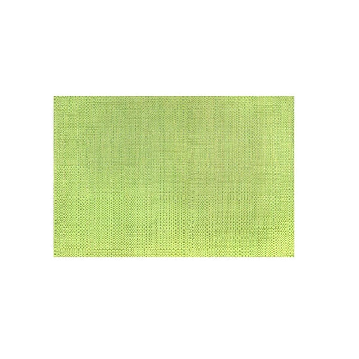 Trace Basketweave Placemat 13x19" Green