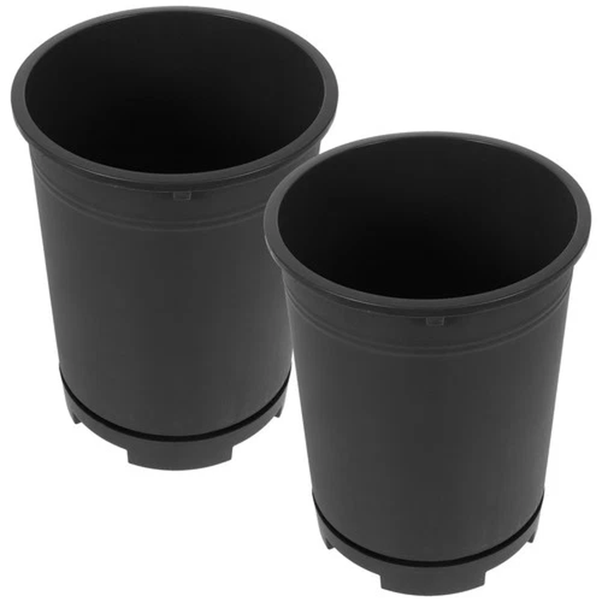 Flowerpot Plastic Planter Pots for Plants Breathable Tray Garden Flowerpots