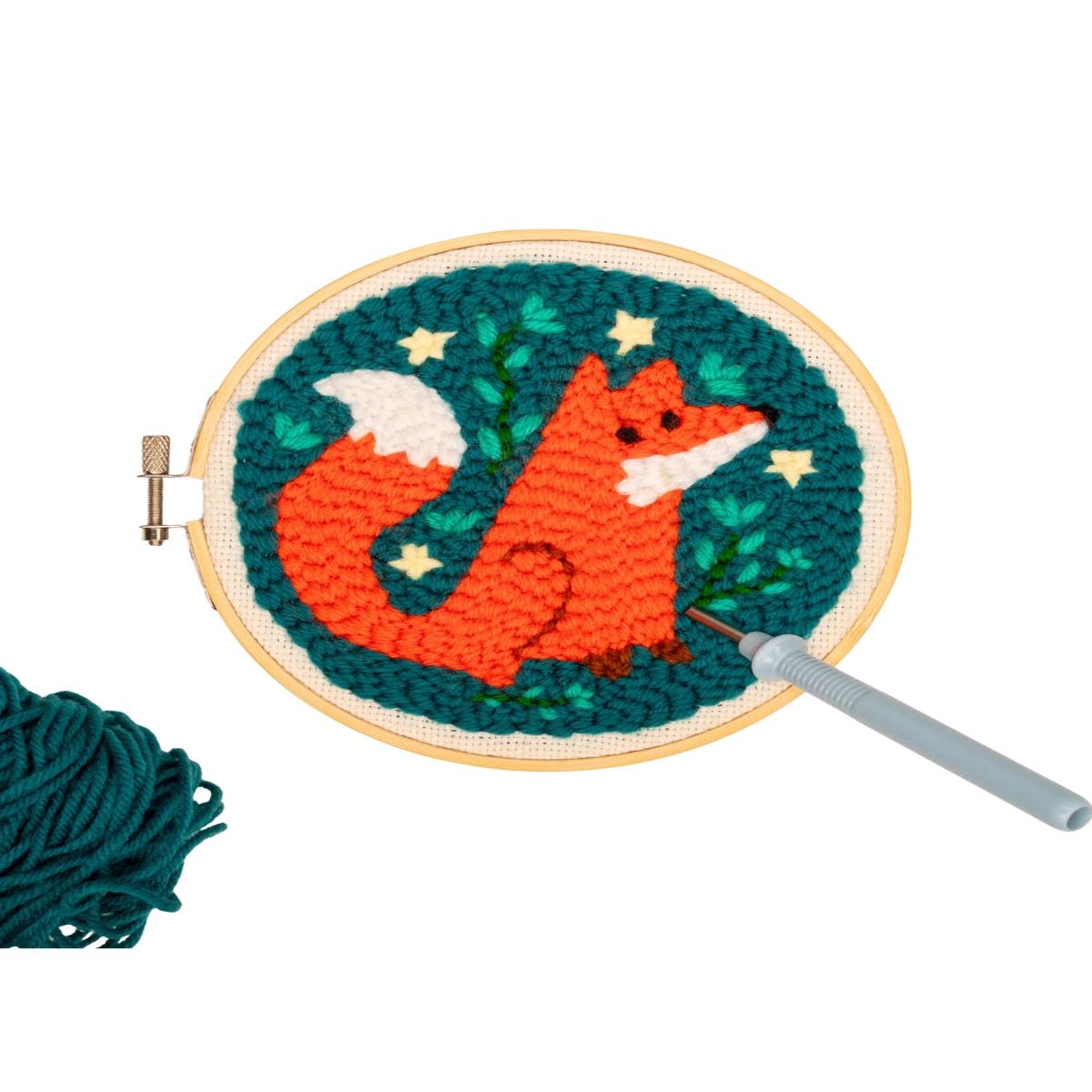Kikkerland Fox Punch Needle
