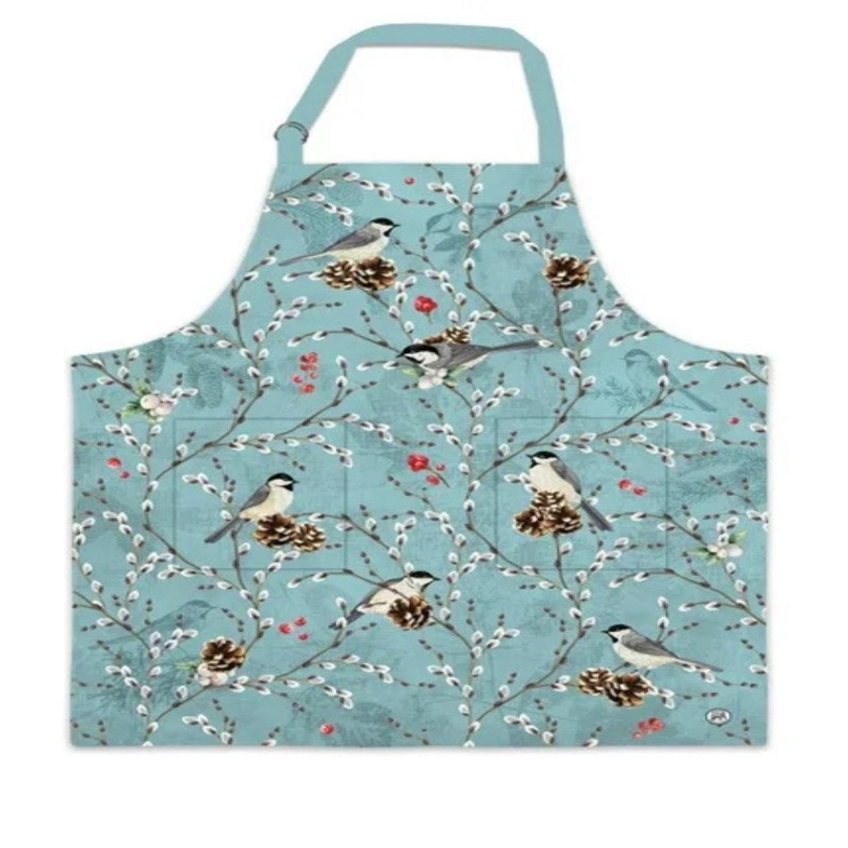 Michel Winterberry & Balsam Apron w/ Pockets
