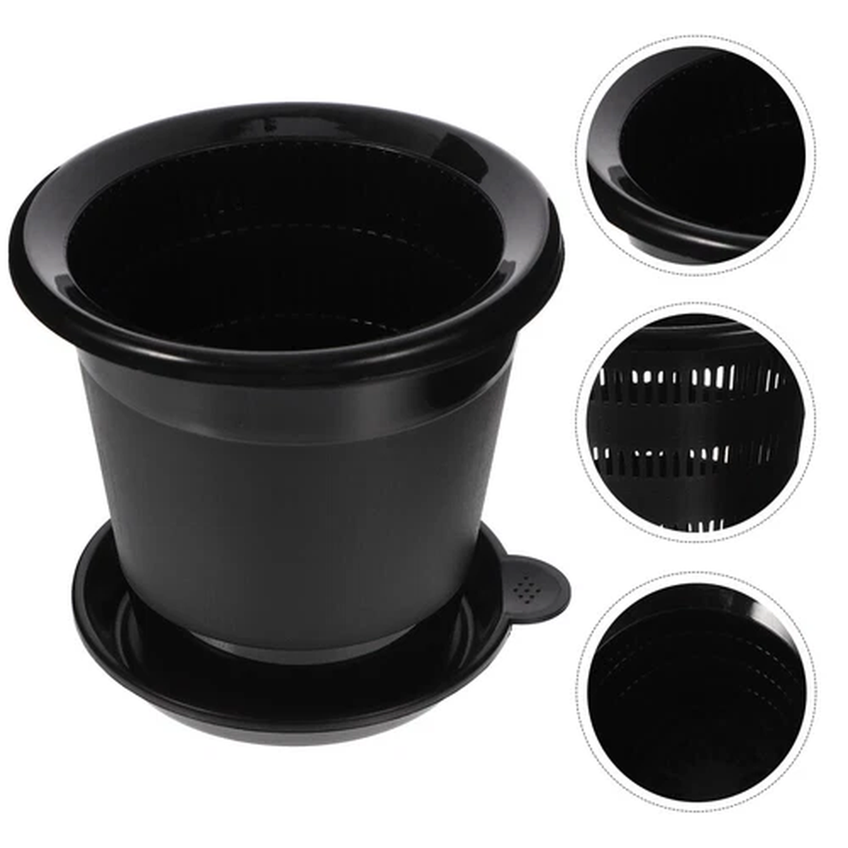 plant pots Flower Pots Nursery Pot Round Planter Flower Pots Outdoor