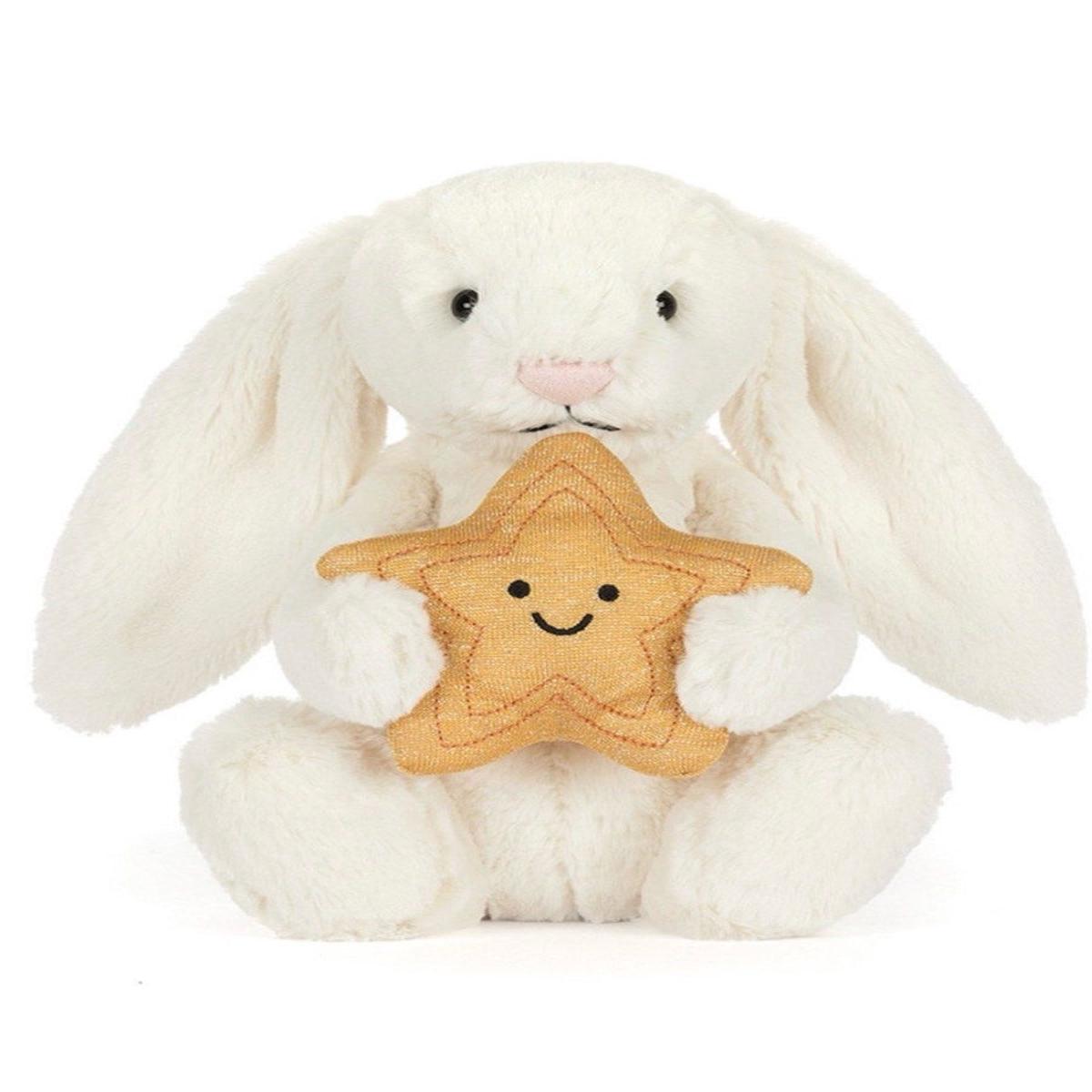 Jellycat Cream Bunny with Star