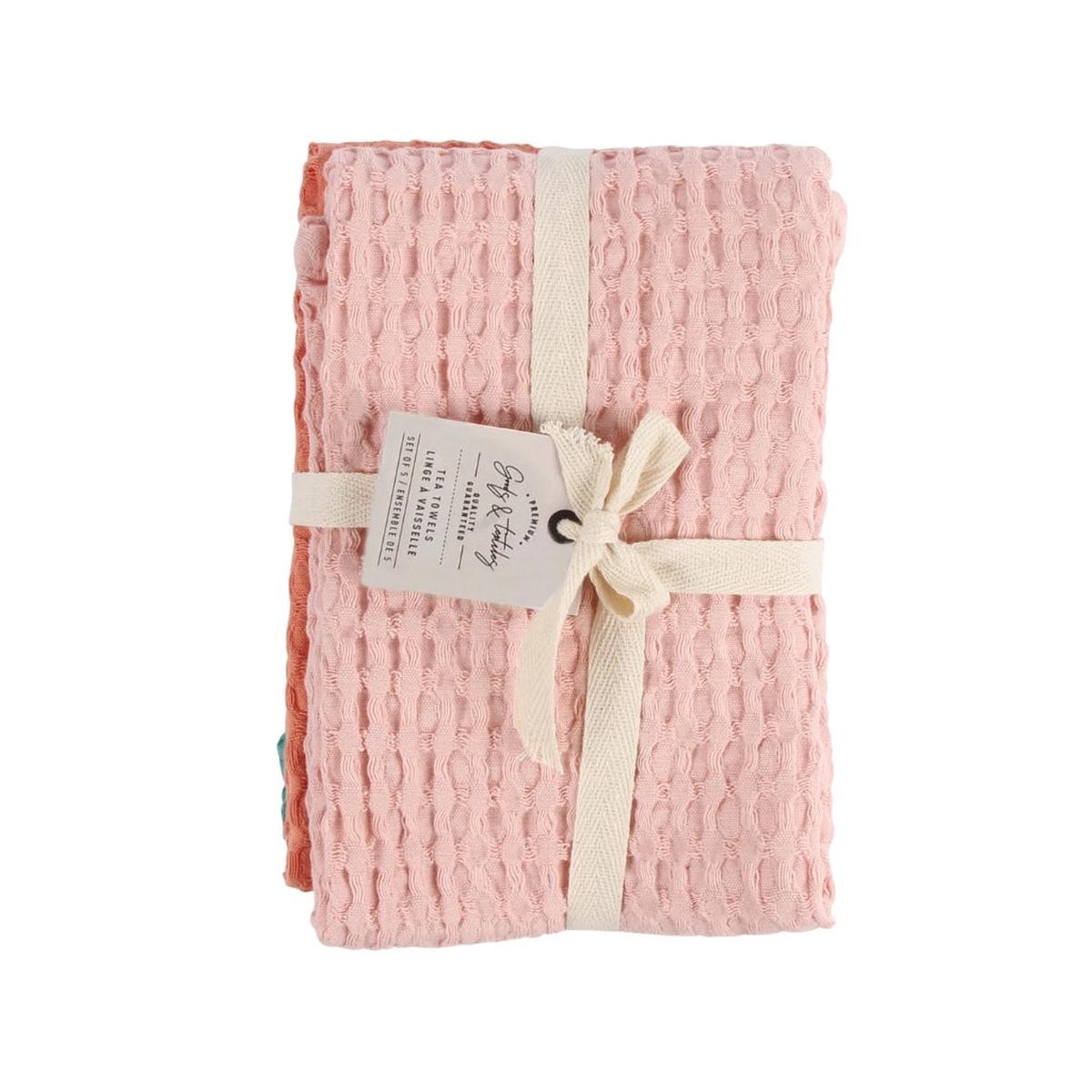 Market Waffle Tea Towel Set