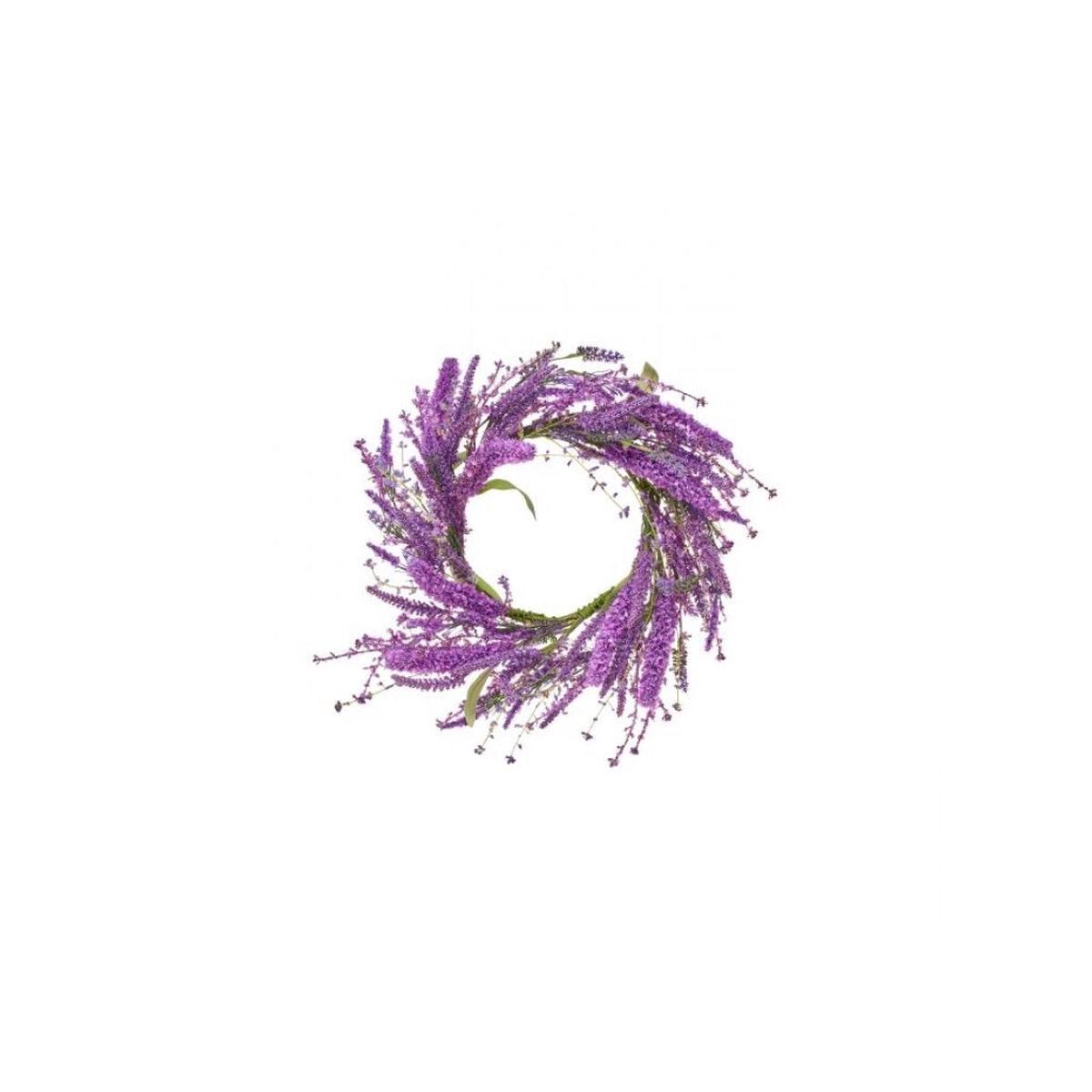 Wild Lavender Wreath 24" Everlasting