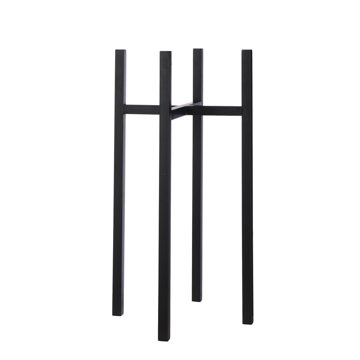 Ascot Xxl Plant Stand Black 14.75X14.78X28"