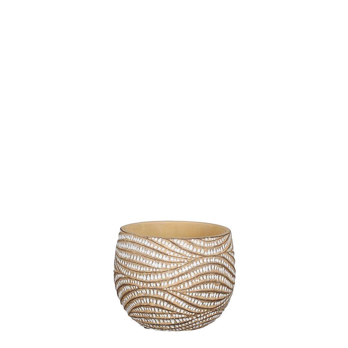 Hendrick Ceramic Pot Cream