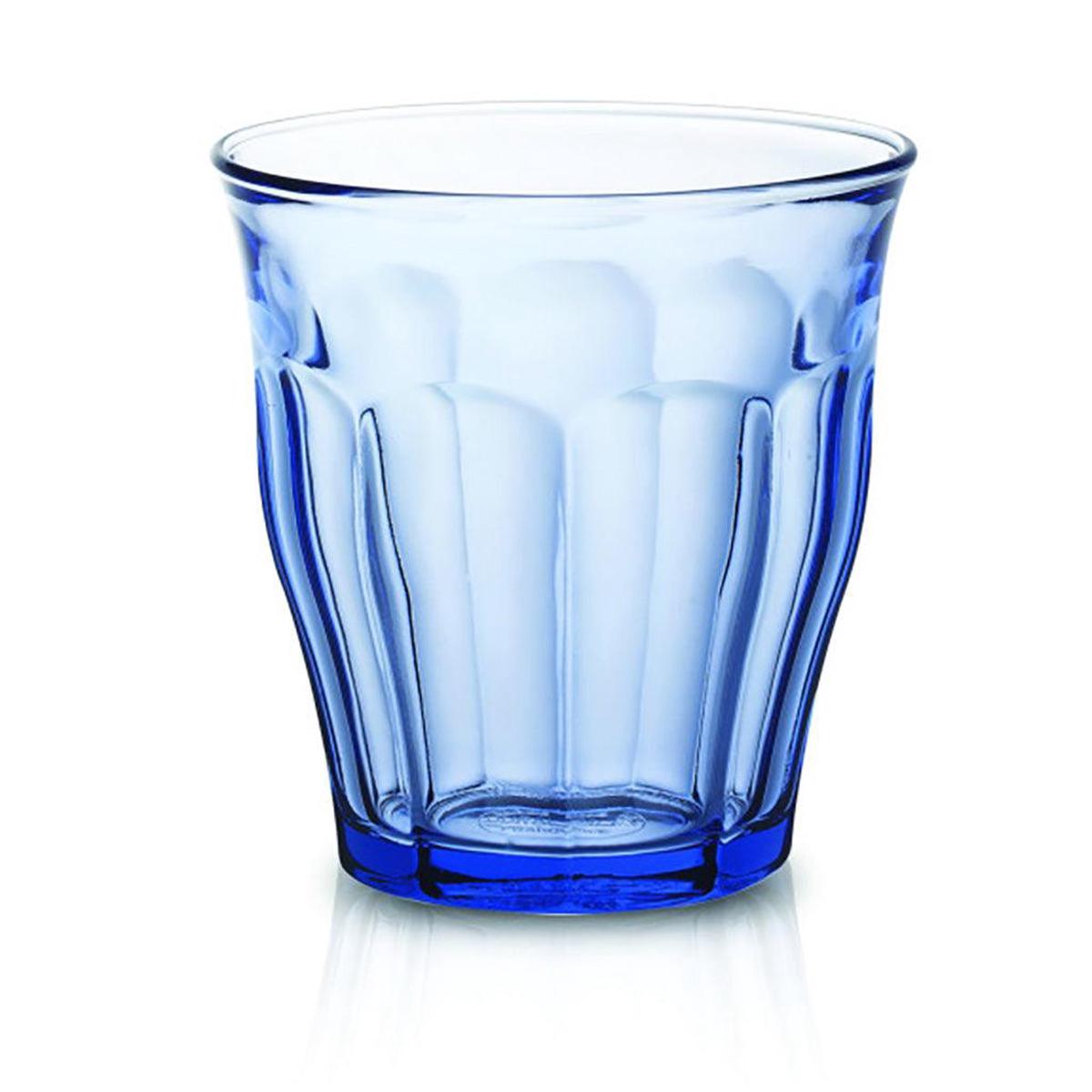 Tumbler Picardie Marine Durlex Blue 10.9oz Set of 4