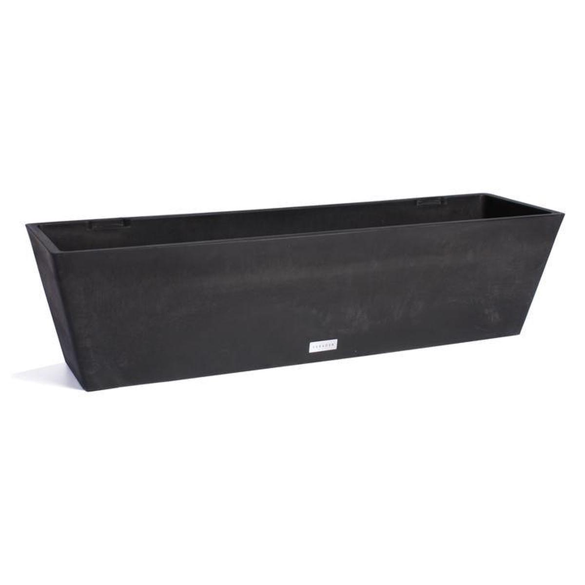 Window Box 36" Black