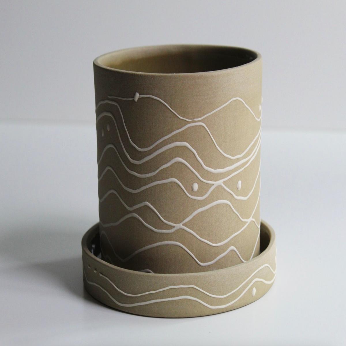 Olive Landscape Planter