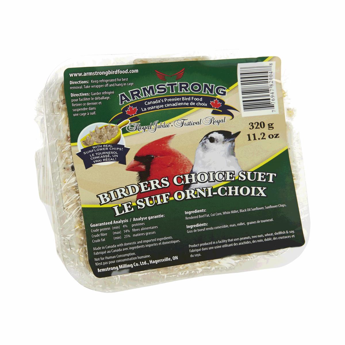 Royal Jubilee Birder's Choice Suet 320g