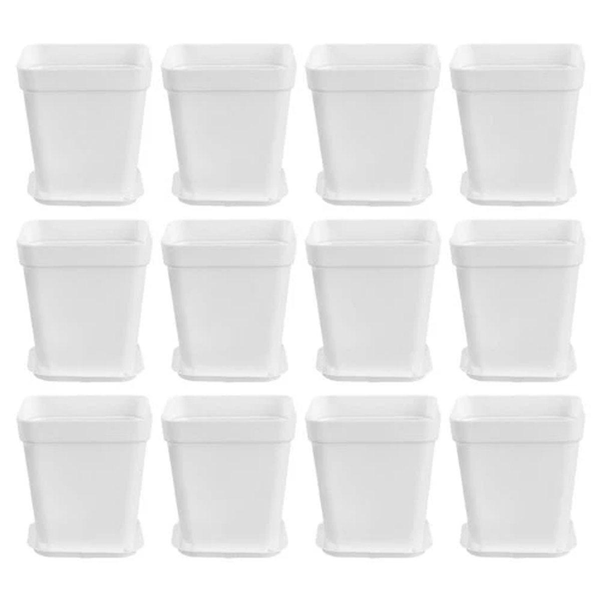 12 Pcs Flower Pots Small Saucer Small Bonsai Bowl Mini Flower Pots