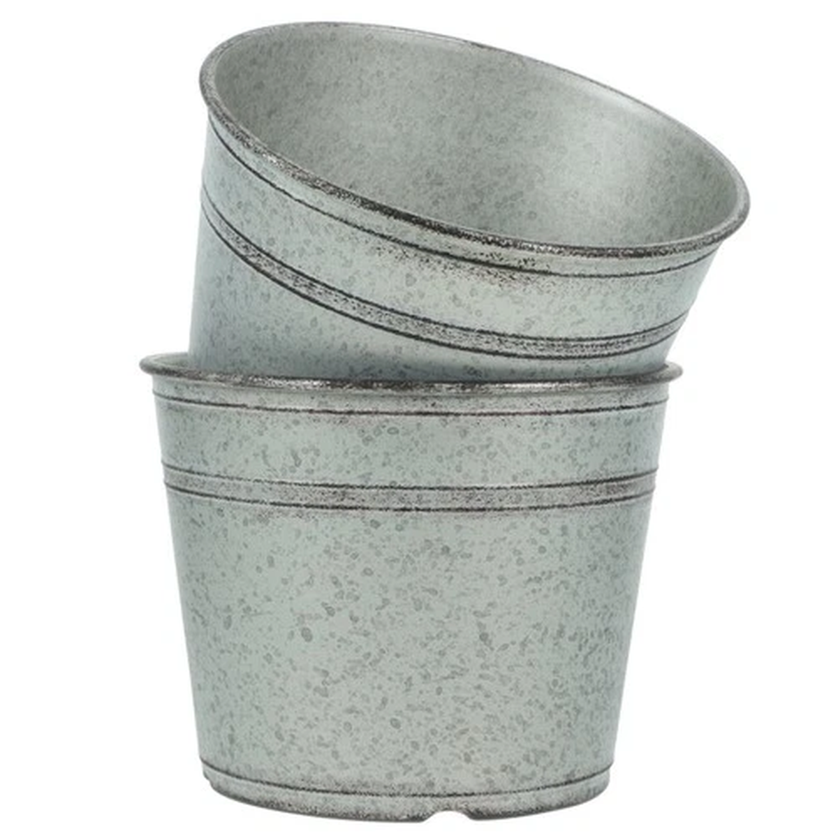 2 Pcs Nursery Pots Cylindrical Planter Flower Gardening Decoration