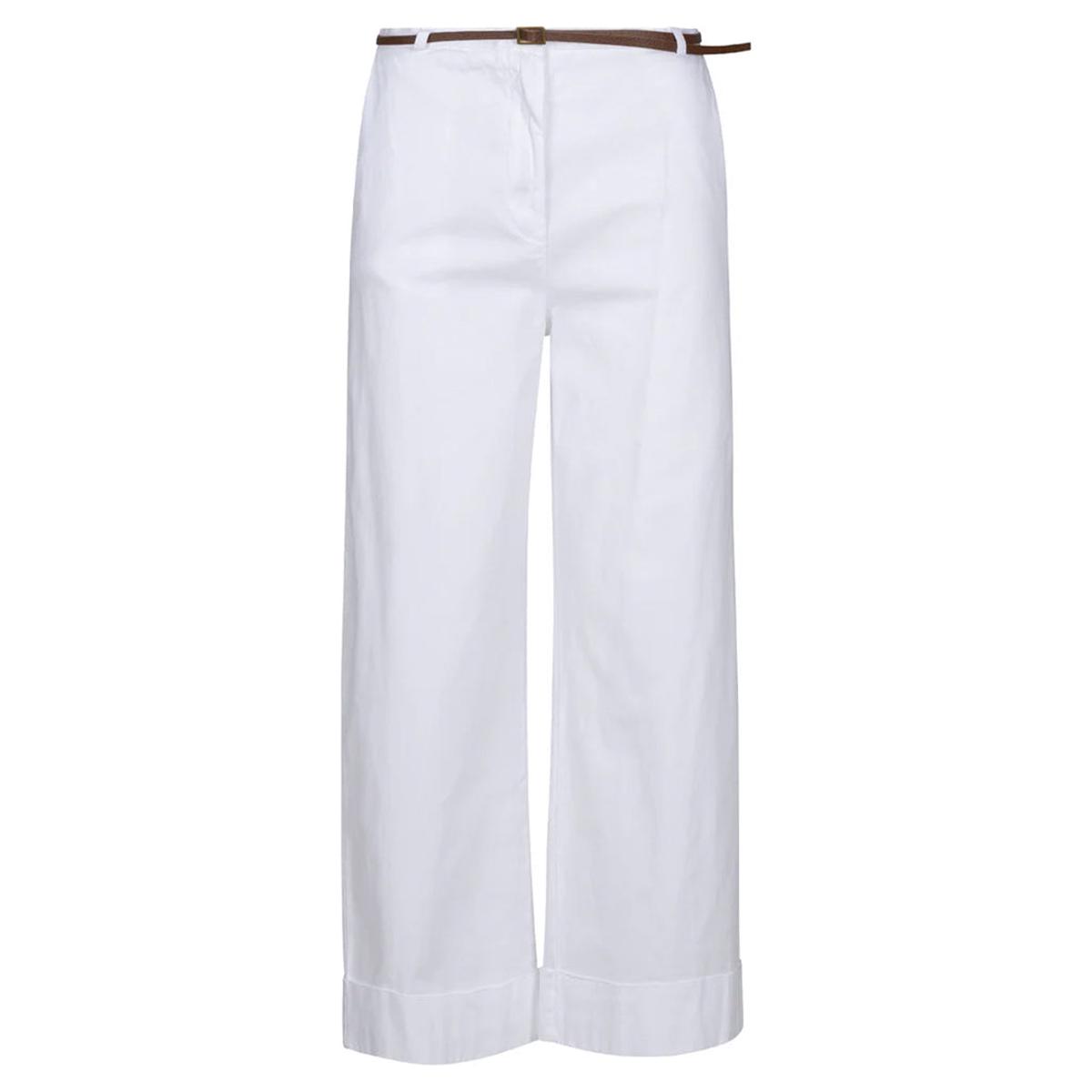 Wander Cuff Pant White