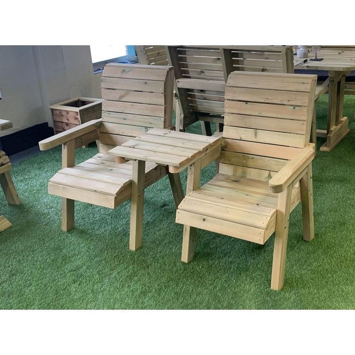 Clover Garden Tete a Tete by Croft - 2 Seats