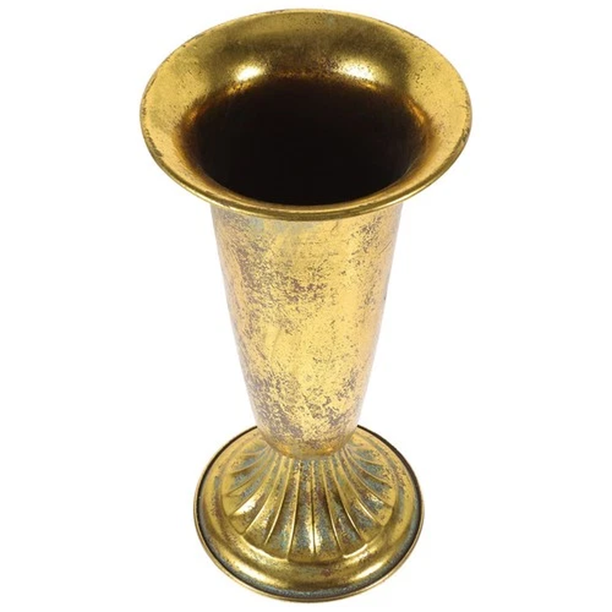 Garden Urn Flower Arranging Pot Retro Iron Flowerpot Wedding Vase