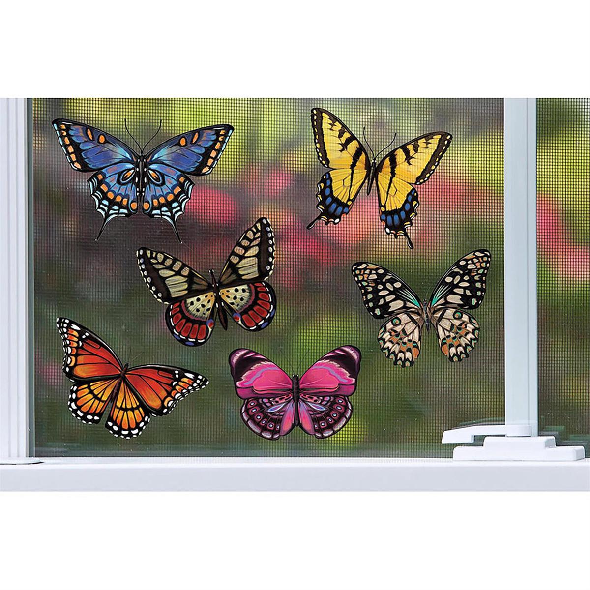 Radiant Butterflies Screen Door Savers