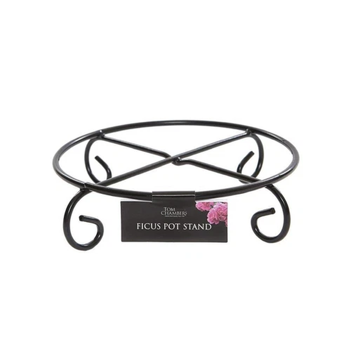 Steel Plant Stand Heavy Duty Flower Planter Pot Drainage Weatherproof 29cm